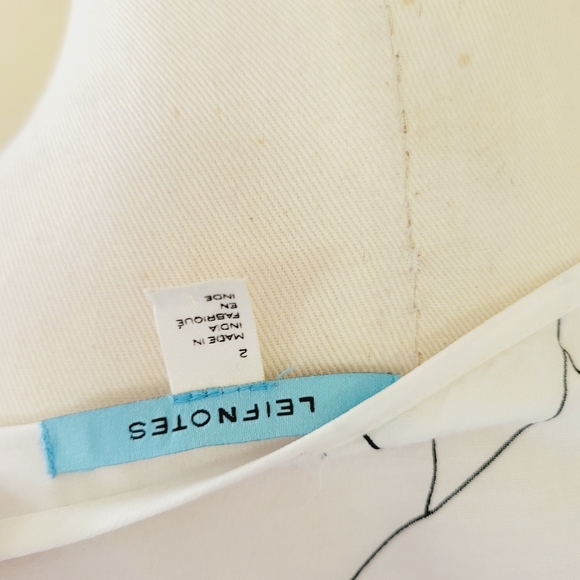 Anthro Leifnotes Guari silk dress size 2 - Picture 8 of 9